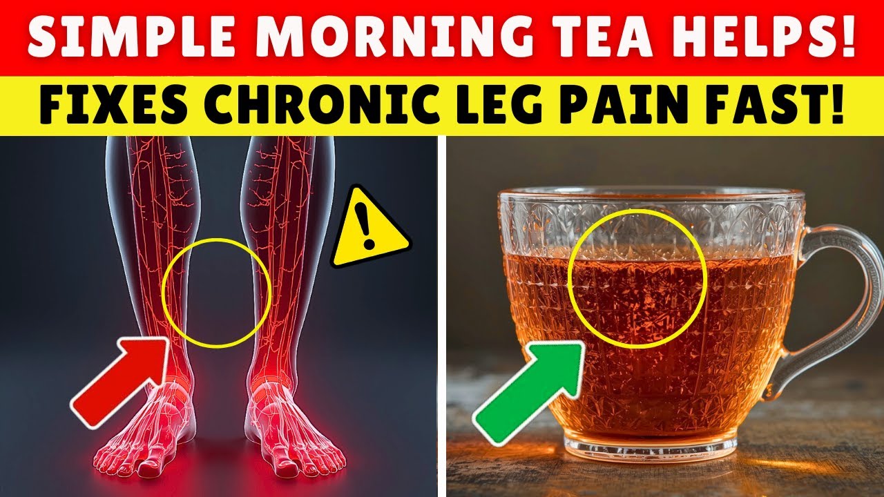 Leg Pain Gone: THIS 1 Minute Morning Fix for Seniors | Senior Health Tips