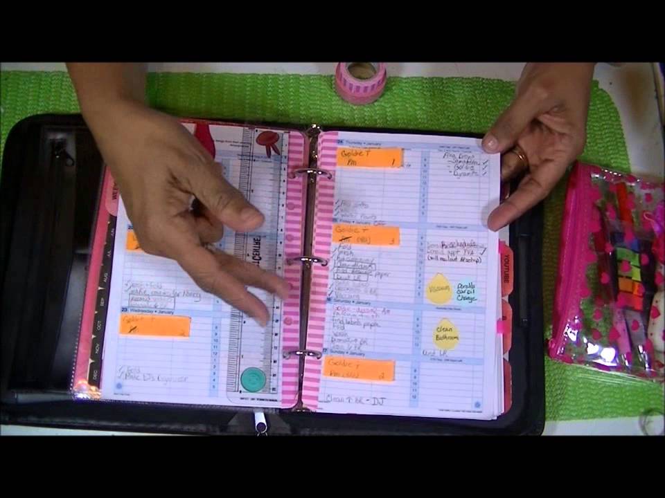 What's in my organizer