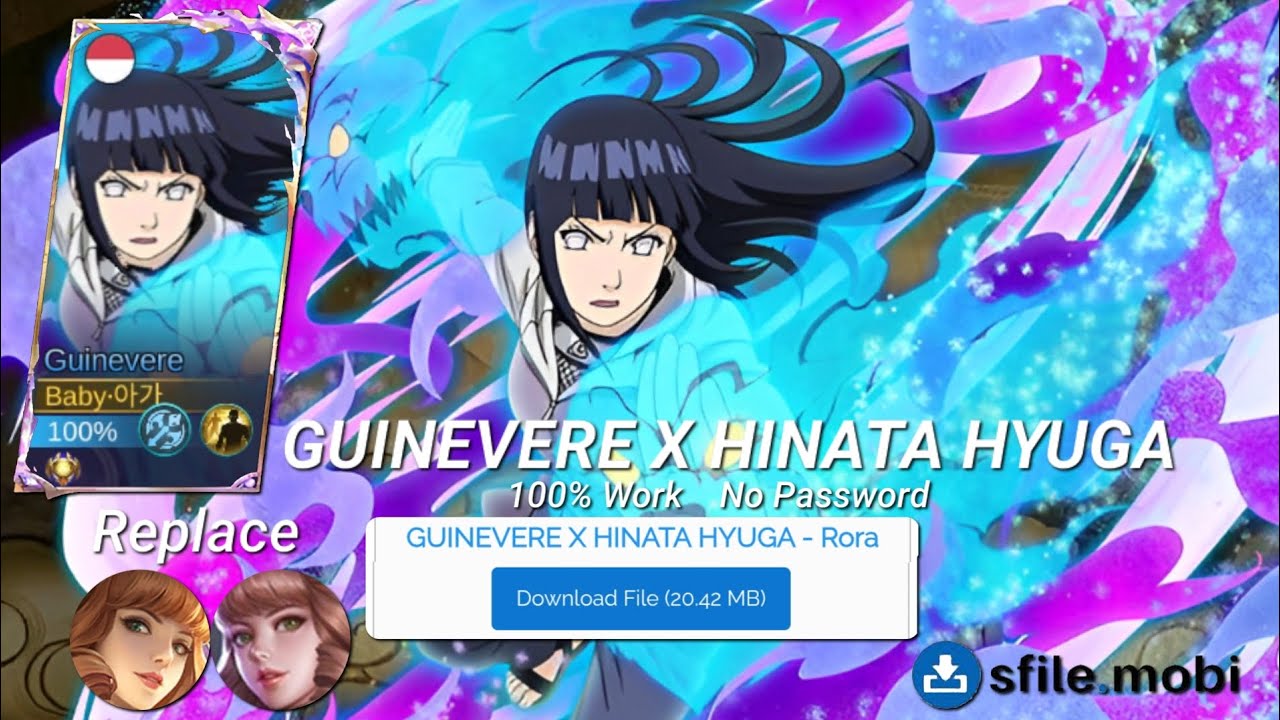 GUINEVERE X HINATA HYUGA ☯️ - SKIN NARUTO SHIPPUDEN
