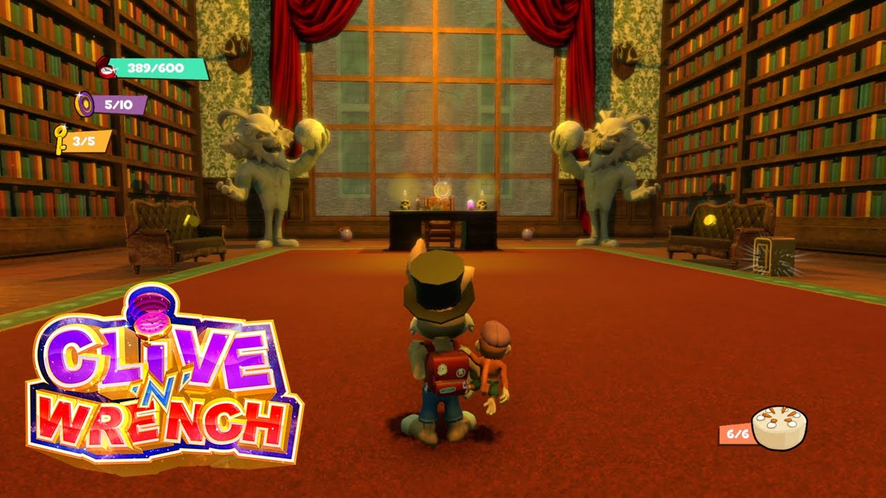 Let's Play Clive 'N' Wrench | Part 3 - The Great Wen & Droo The Ripper [Boss]