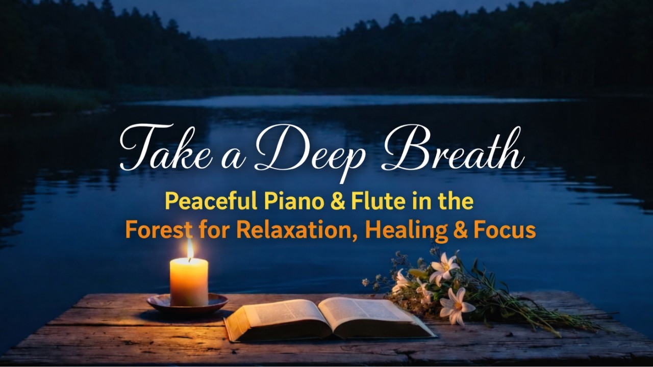Take a Deep Breath 🌳 Peaceful Piano & Flute in the Forest for Relaxation, Healing & Deep Sleep