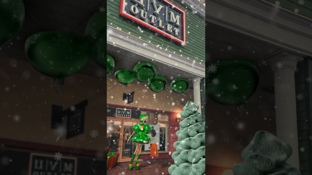 Holiday Style in 3D ❄️🎄 | ЦУМ Москва + персонаж