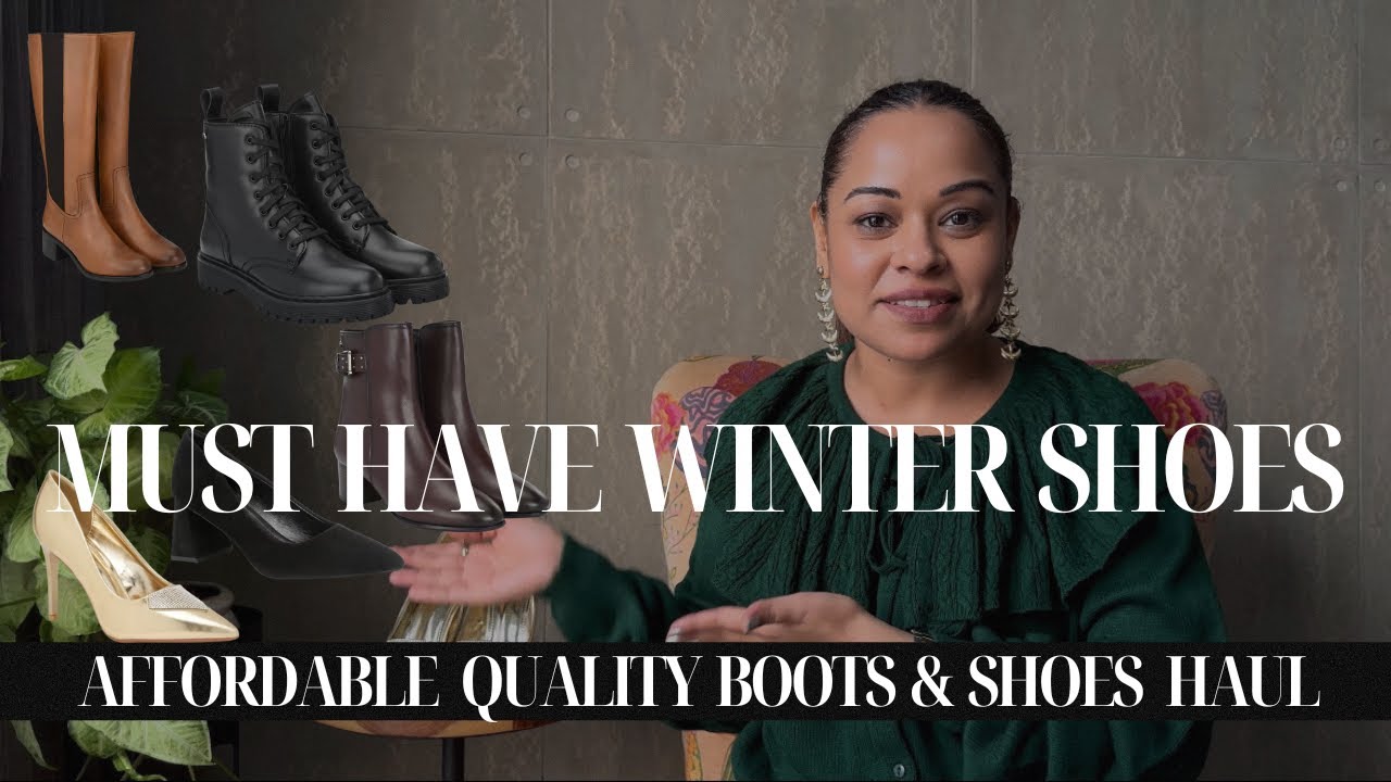 MUST HAVE WINTER BOOTS & SHOES