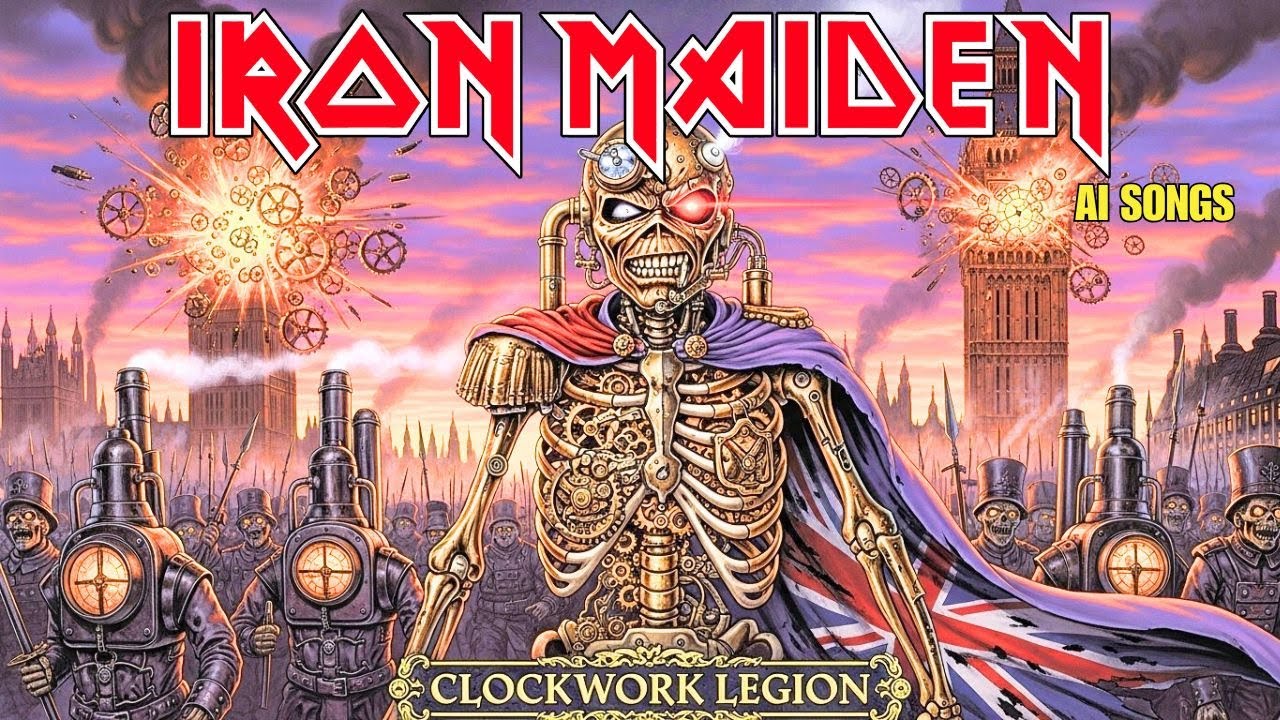 Heavy Metal Legends - Iron Maiden Inspired - Epic AI Music