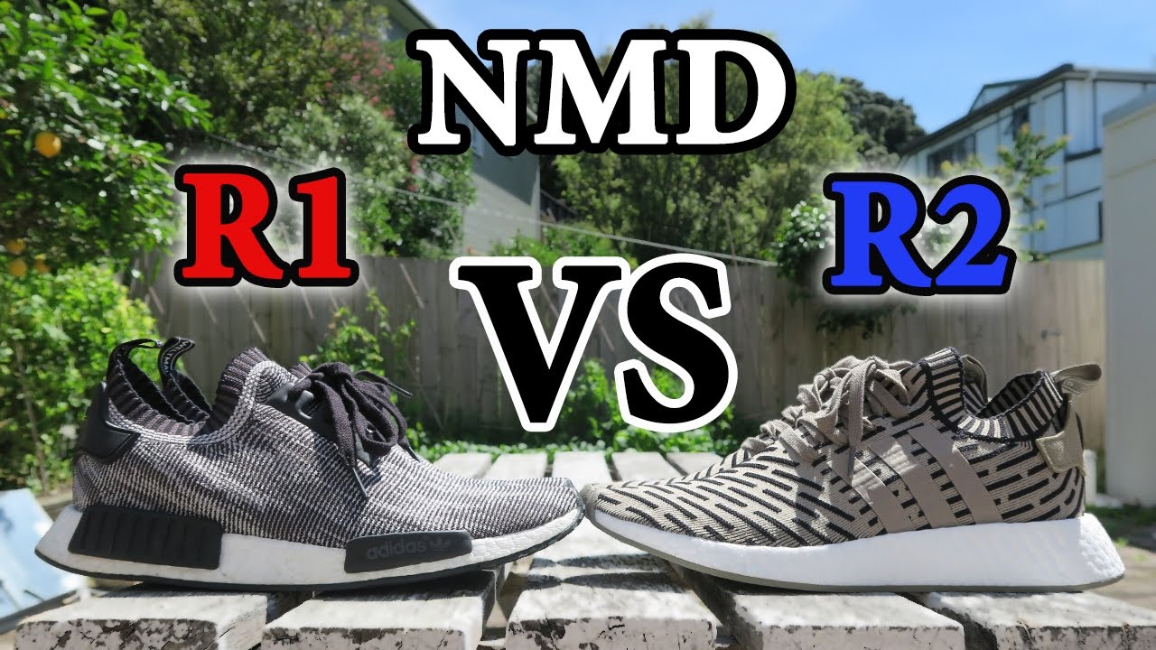 Adidas NMD R1 vs R2 Primeknit | Whats the difference w/ On-Feet Comparison