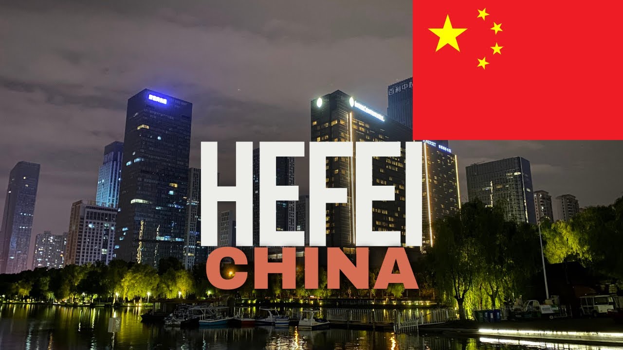 【Hefei, China】Walking Tour, 4K