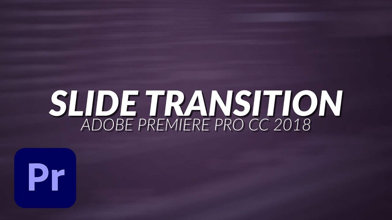 Как создать плавный переход слайдов в Adobe Premiere Pro Учебник