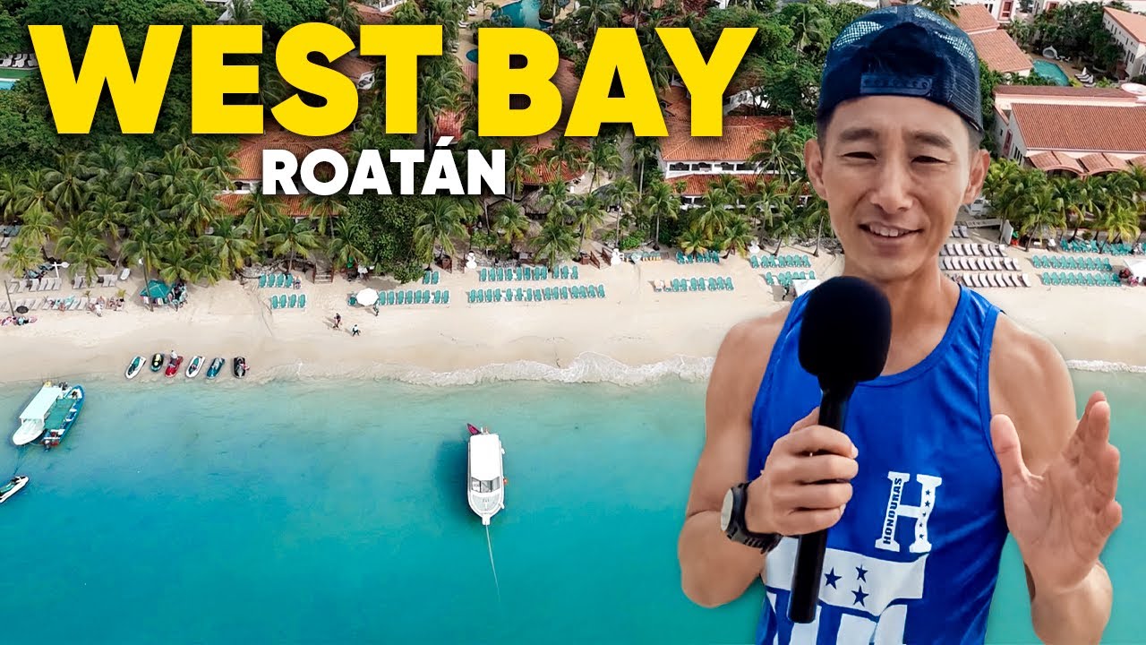 Visité la playa más hermosa de Honduras | West Bay, Roatan