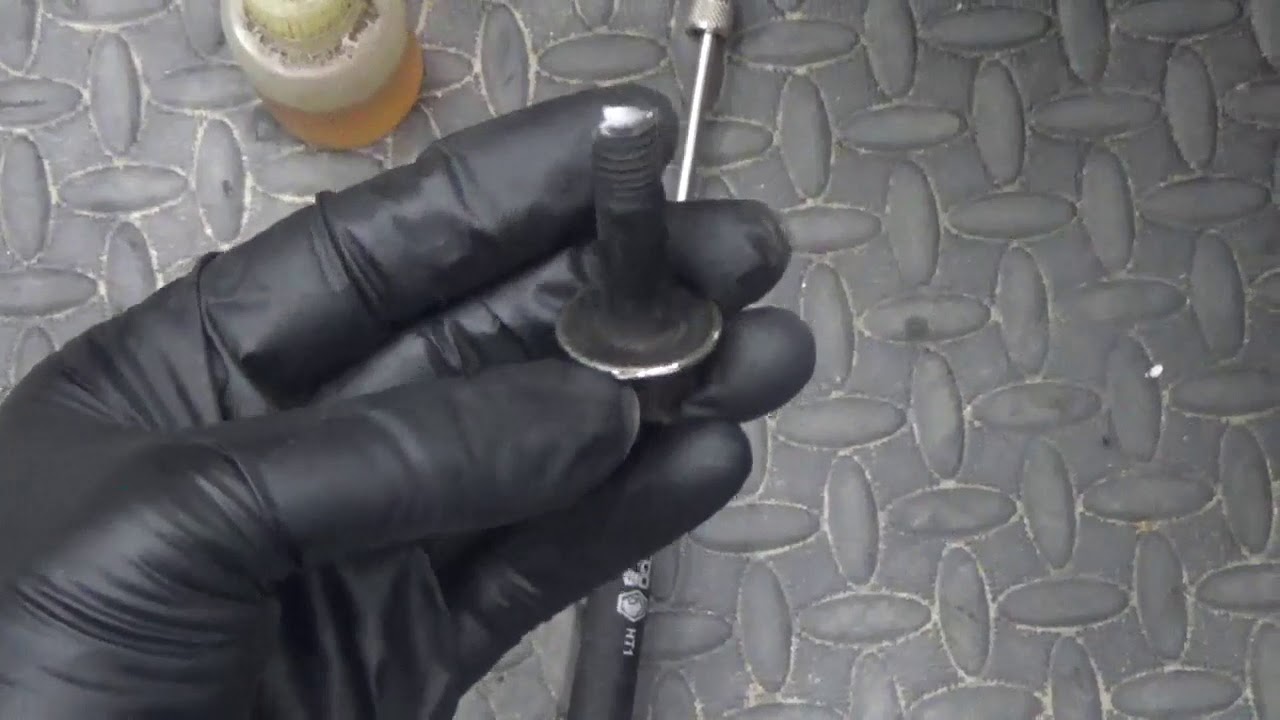 Getting out a Broken Crank Bolt 2011 Jeep Wrangler 3.8L