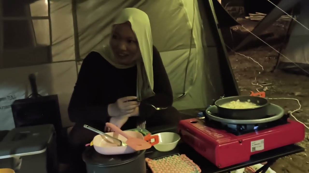 Camping di H-Type camp site muarahatip,stelah sekian lama tidak camping 