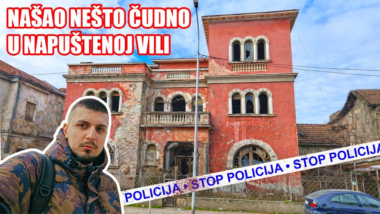 PRONAŠAO ČUDNE STVARI U NAPUŠTENOJ VILI 