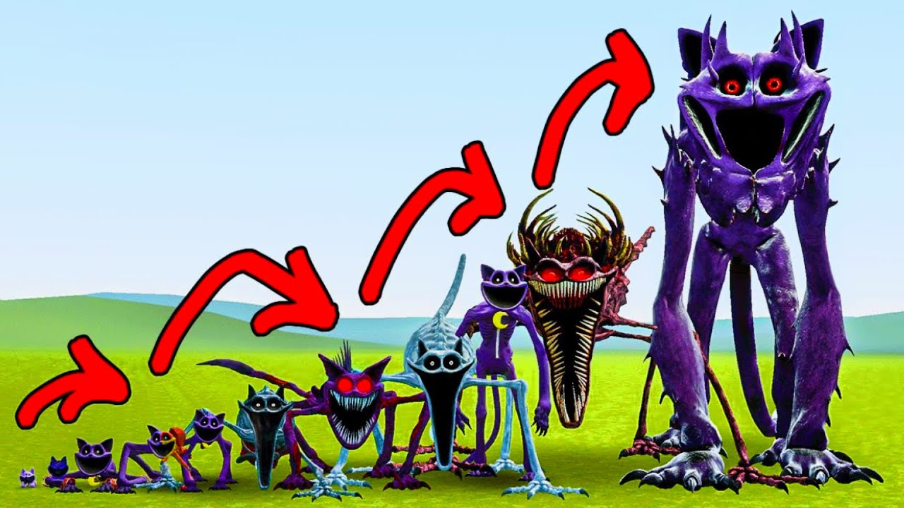 NEW EVOLUTION OF CATNAP TITANS IN POPPY PLAYTIME IN GARRY'S MOD!