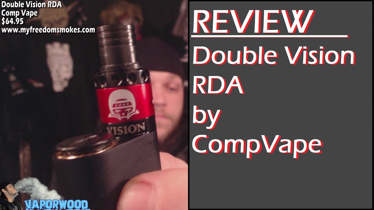 Double Vision RDA - Naked100 E-Liquid - Review!