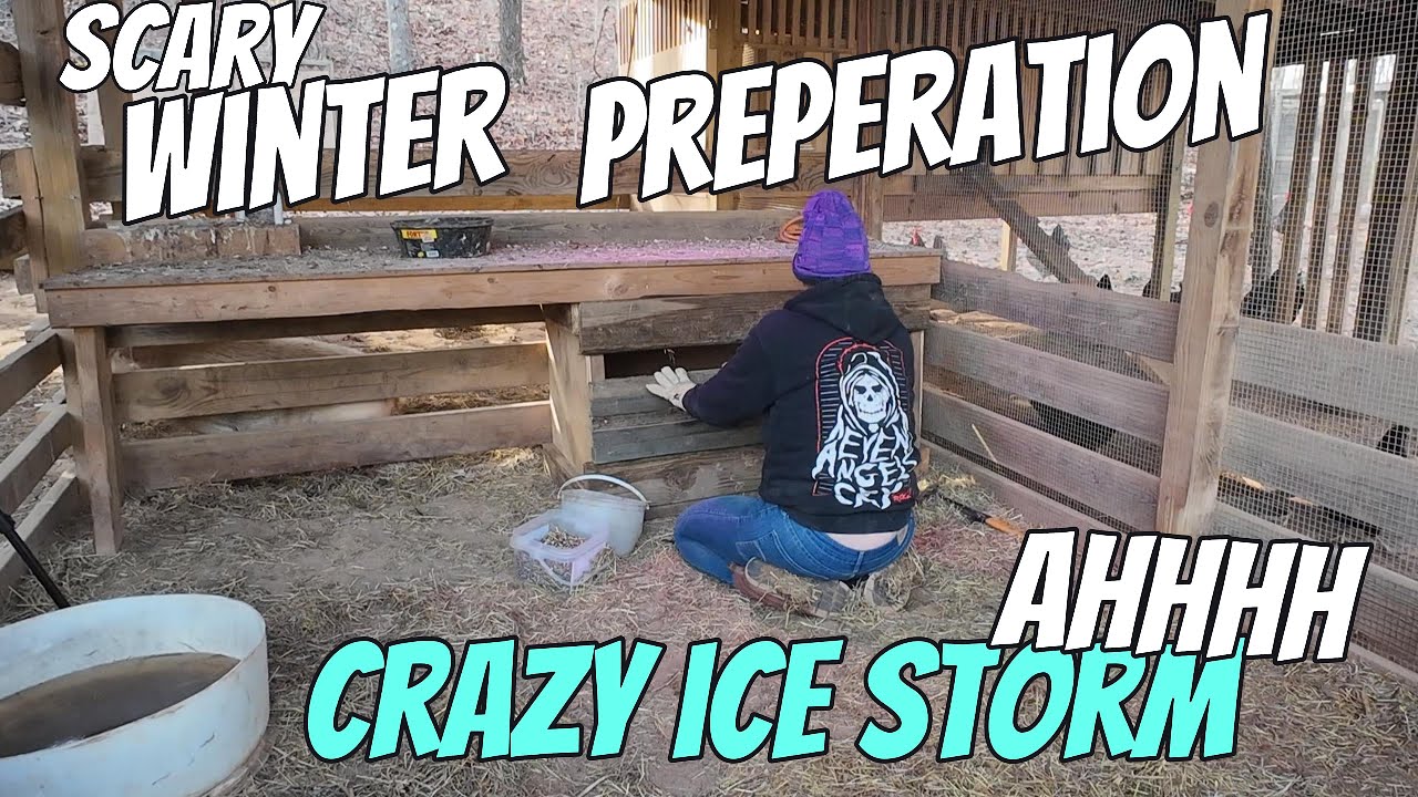 Scary Winter Storm Preparation Mississippi Homesteading
