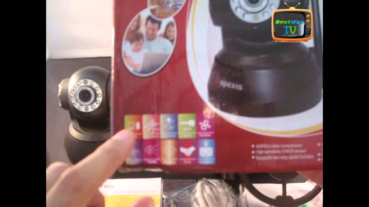 BESTWAYIMPORT | Demostra&ccedil;&atilde;o de produto | C&acirc;mera IP wireless Apexis J011