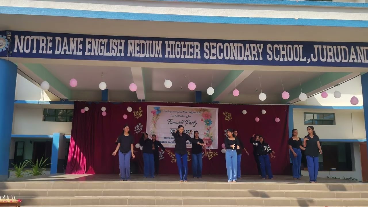 Farewell 2025 || Notre Dame E M Hr Sec School Jurudand