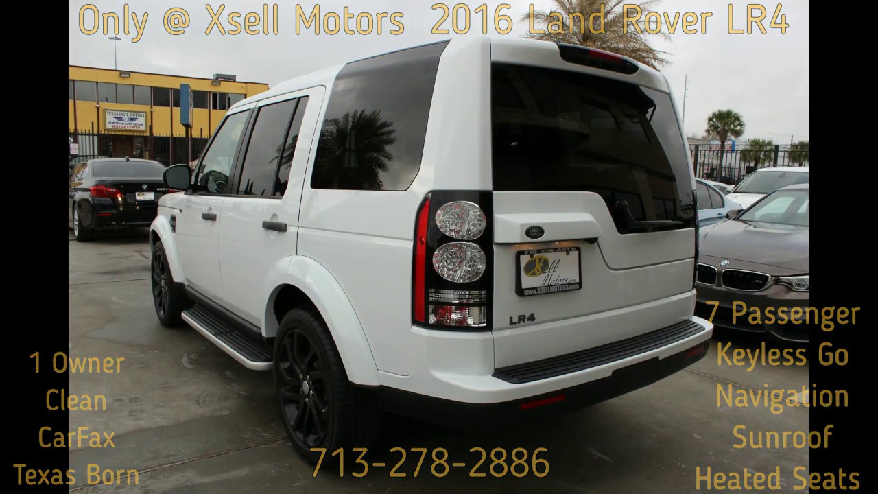 2016 Land Rover LR4 1 Owner Clean CarFax @ Xsell Motors!