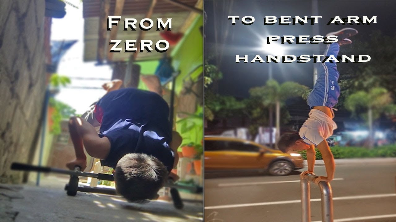 4 minute video of my bent arm press handstand journey