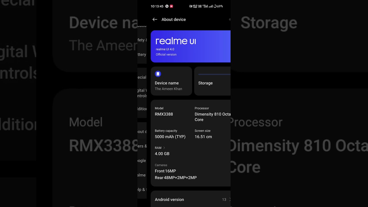 Realme 9 5g new update features December 2024 #shorts #smartphone #settings #features