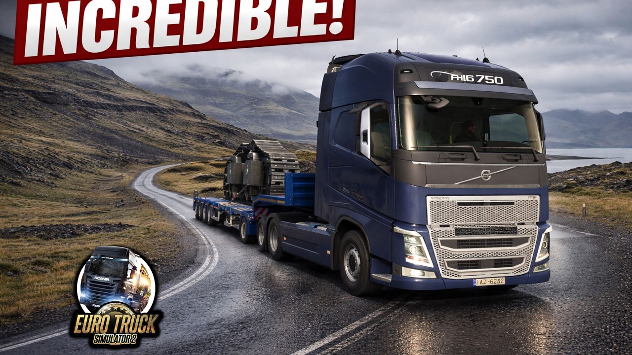352 km de Transporte Especial 🚧 | Oruga de 11 t rumbo a Estambul | ETS2