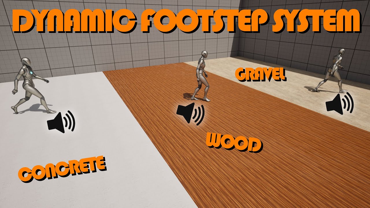 How To Create A Dynamic Footstep System In Unreal Engine (Tutorial)