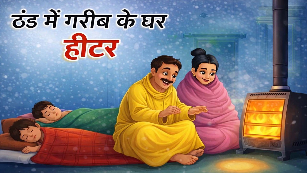 गरीब के घर हीटर आया | Heater Came to a Poor Home | Hindi Kahaniya | Moral Stories | Moral Story
