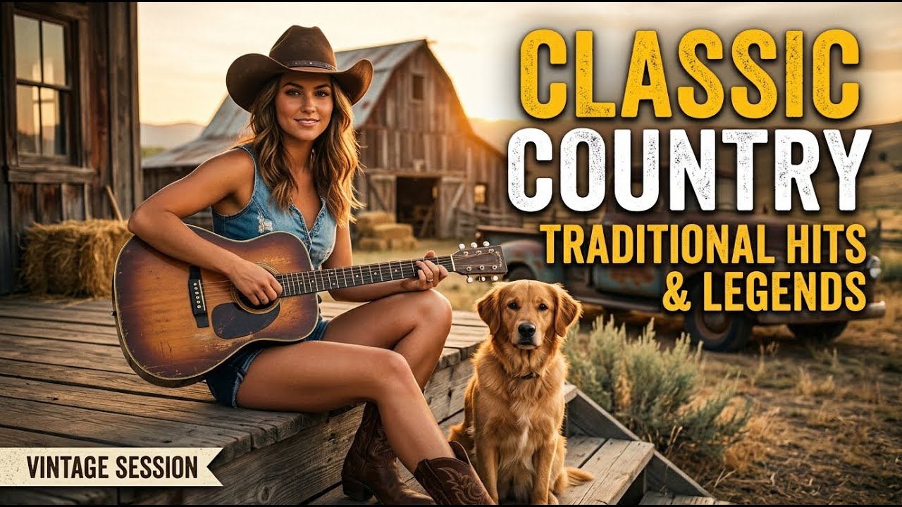 Best Country Music Love Playlist 🎸 70s 80s 90s Classics