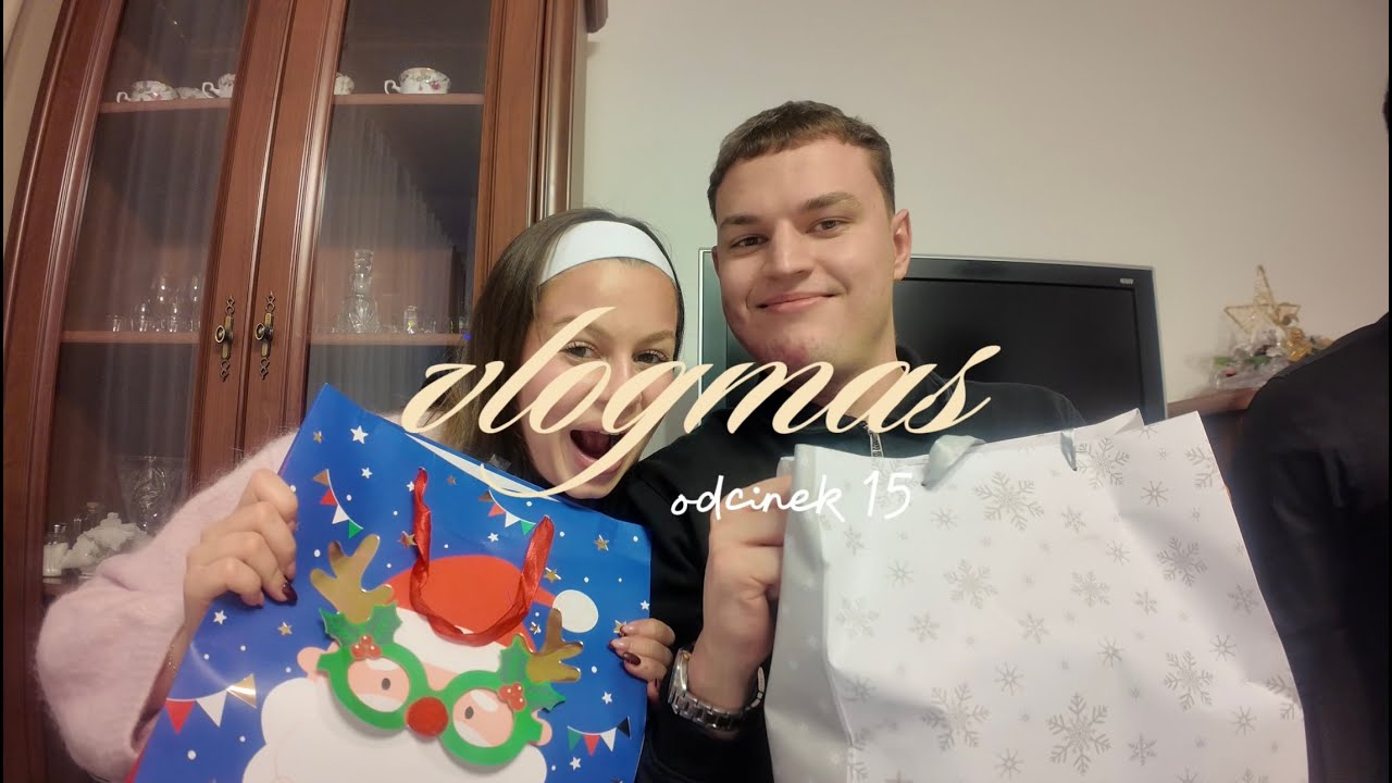 vlogmas 15 | dwie wigilie & rozpakowywanie prezentów 🎁😚