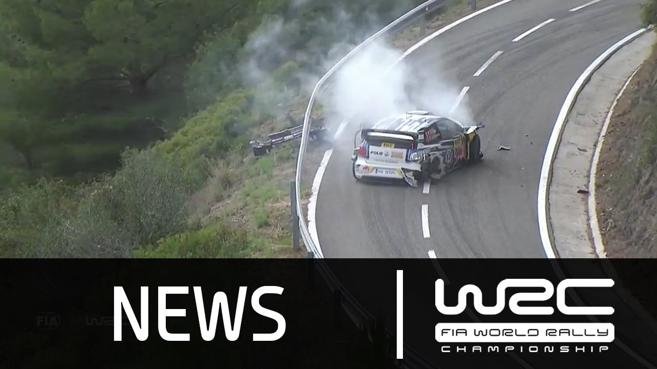 WRC News - RallyRACC - Rally de Espa&ntilde;a 2015: Power Stage/ Ogier CRASH