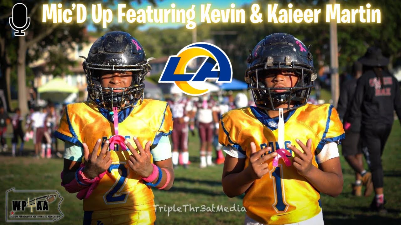 Mic'd Up Ft Kevin & Kaieer Martin | Lincoln Rams Vs Westside Mustangs 11u 2025
