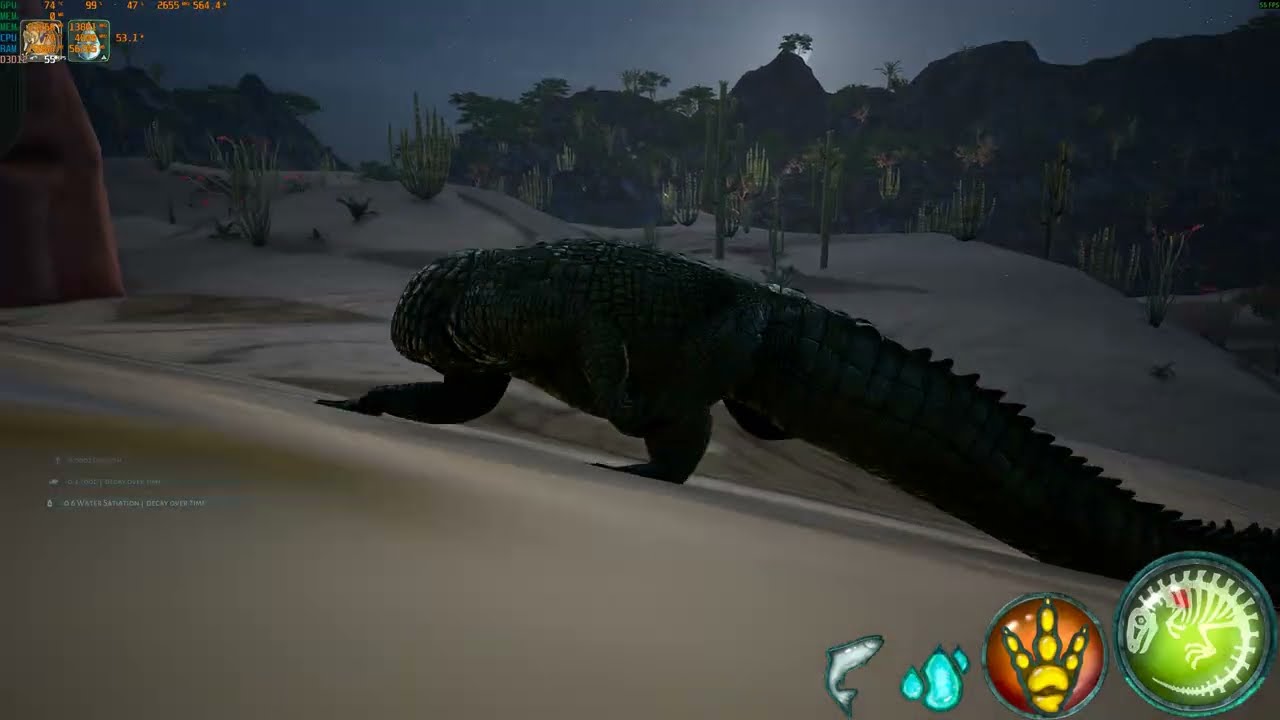 Beasts of Bermuda  8k60 Max settings. 30 minutes of gameplay in hot room 29C. PNY RTX 5090 OC 32GB