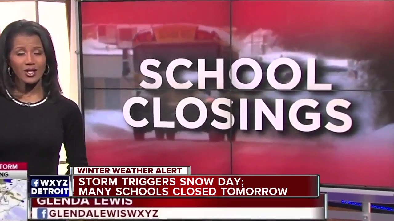 Storm triggers snow day: Many schools closed tomorrow
