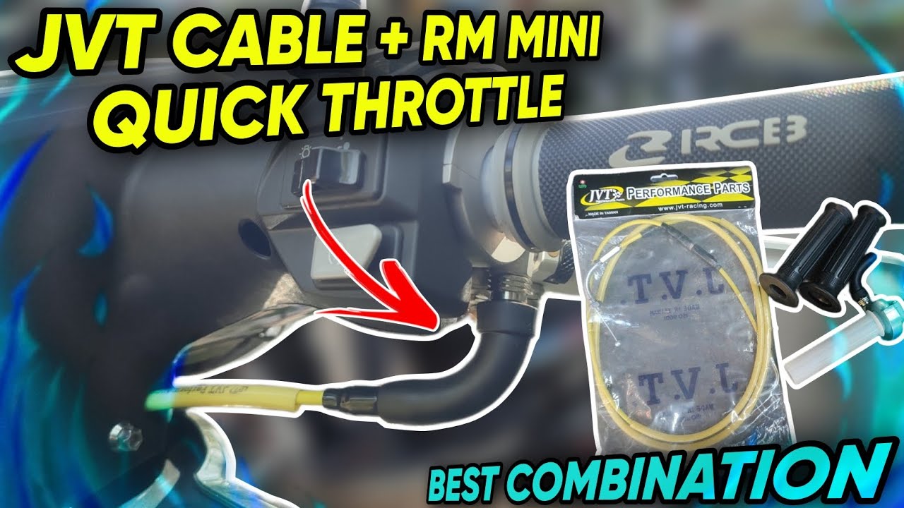 INSTALLING JVT CABLE AND RM MINI QUICK THROTTLE - NOT PLUG AND PLAY