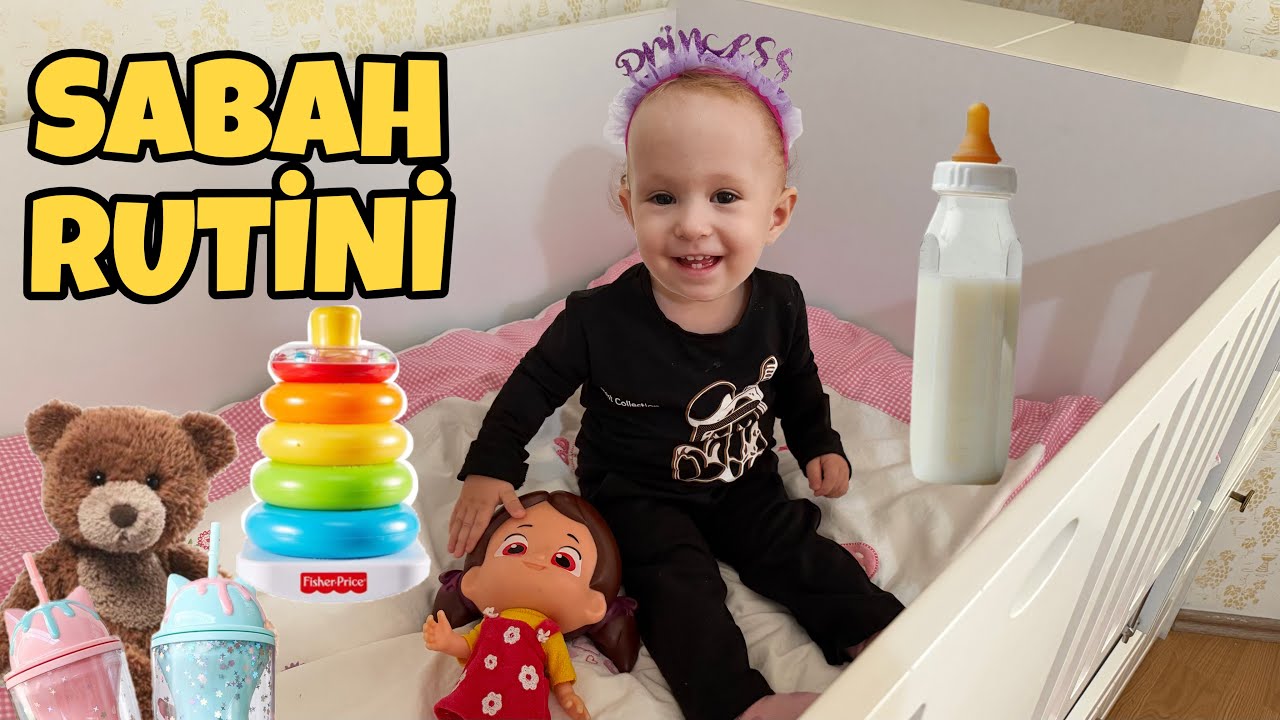 ASEL MİRA İLE SABAH RUTİNİ !! ASEL MİRA YEMEK YEDİ OYUN OYNADI ! 