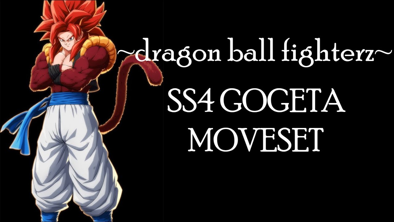 Dragon Ball FighterZ - SS4 Gogeta Moveset