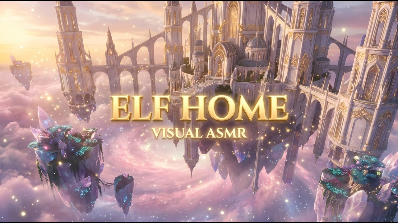 Journey to the Elf Sanctuary | Celestial Baroque Fantasy (Visual ASMR)