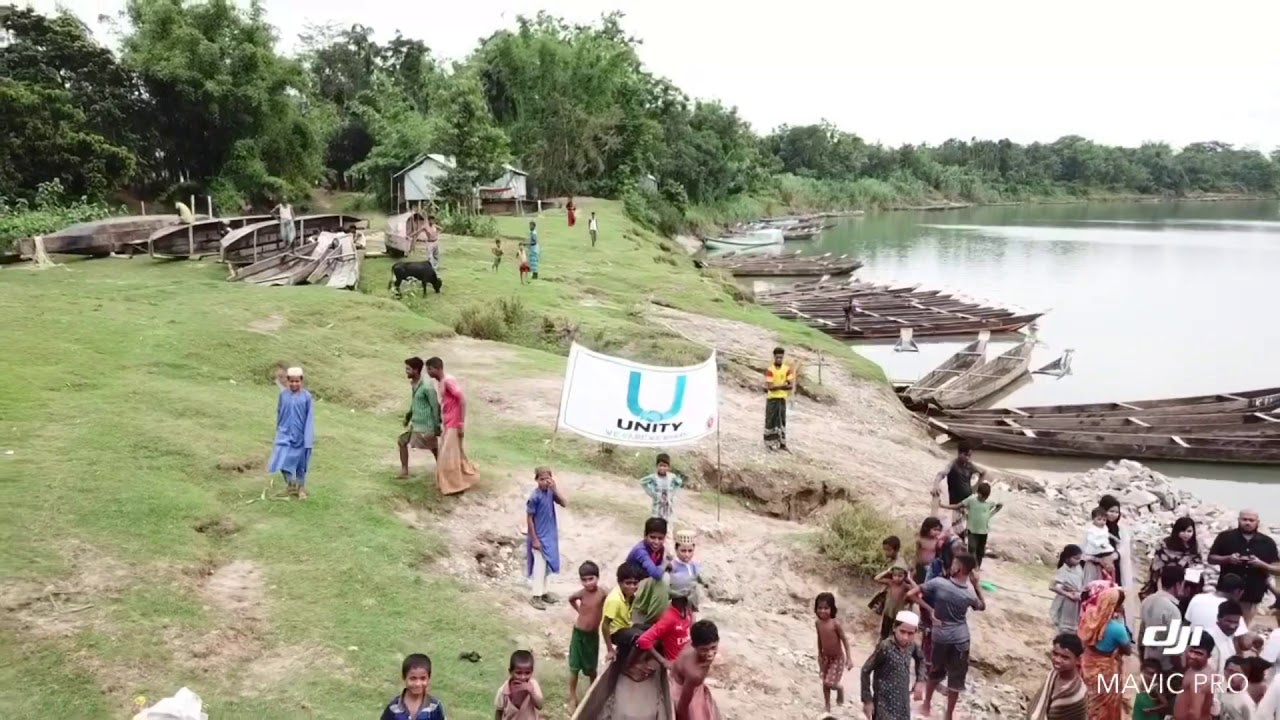 Unity Aid food parcel distribution Bangladesh