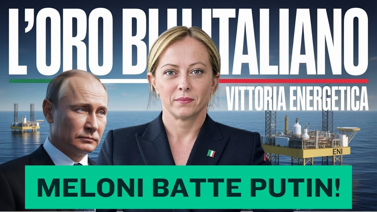 L'ORO BLU DEL MEDITERRANEO: Come Meloni Ha Sconfitto Putin e Scoperto il Tesoro Energetico d'Italia