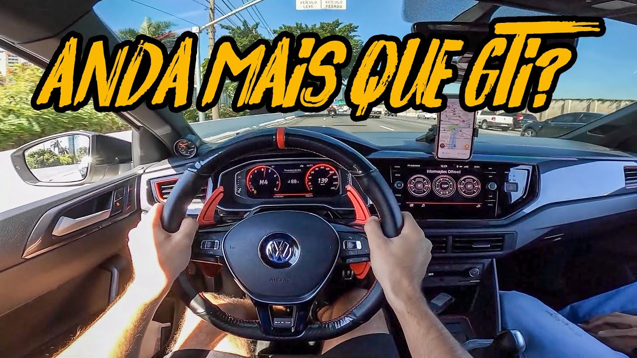 ANDANDO NO 12 DE POLO GTS MAIS RÁPIDO DO BRASIL!!😈TURBINA TROCADA 240CV