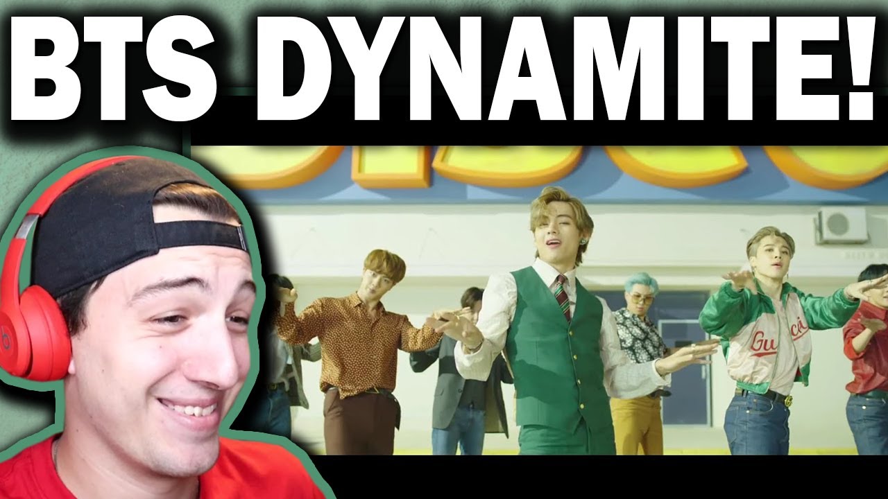 BTS (방탄소년단) 'Dynamite' Official MV REACTION!