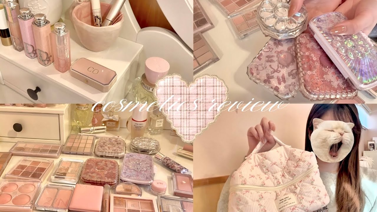 【コスメ収納】|2025年買ってよかったコスメ🐹🎀🤍|ドレッサー紹介|コスメ紹介|ベスコス2025|
