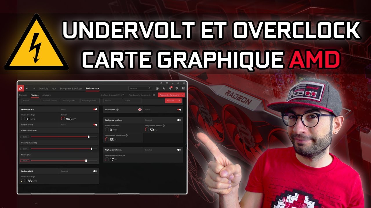 Comment OVERCLOCK et UNDERVOLT sa CARTE GRAPHIQUE AMD RADEON - [TUTO] ADRENALINE 2024 + BENCHMARKS