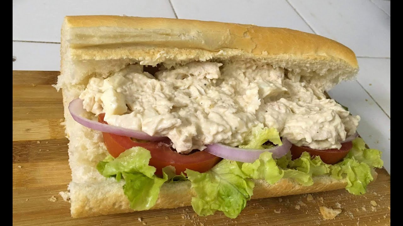SUBWAY - Chicken Mayo | Mayonnaise maison | A la Mauricienne