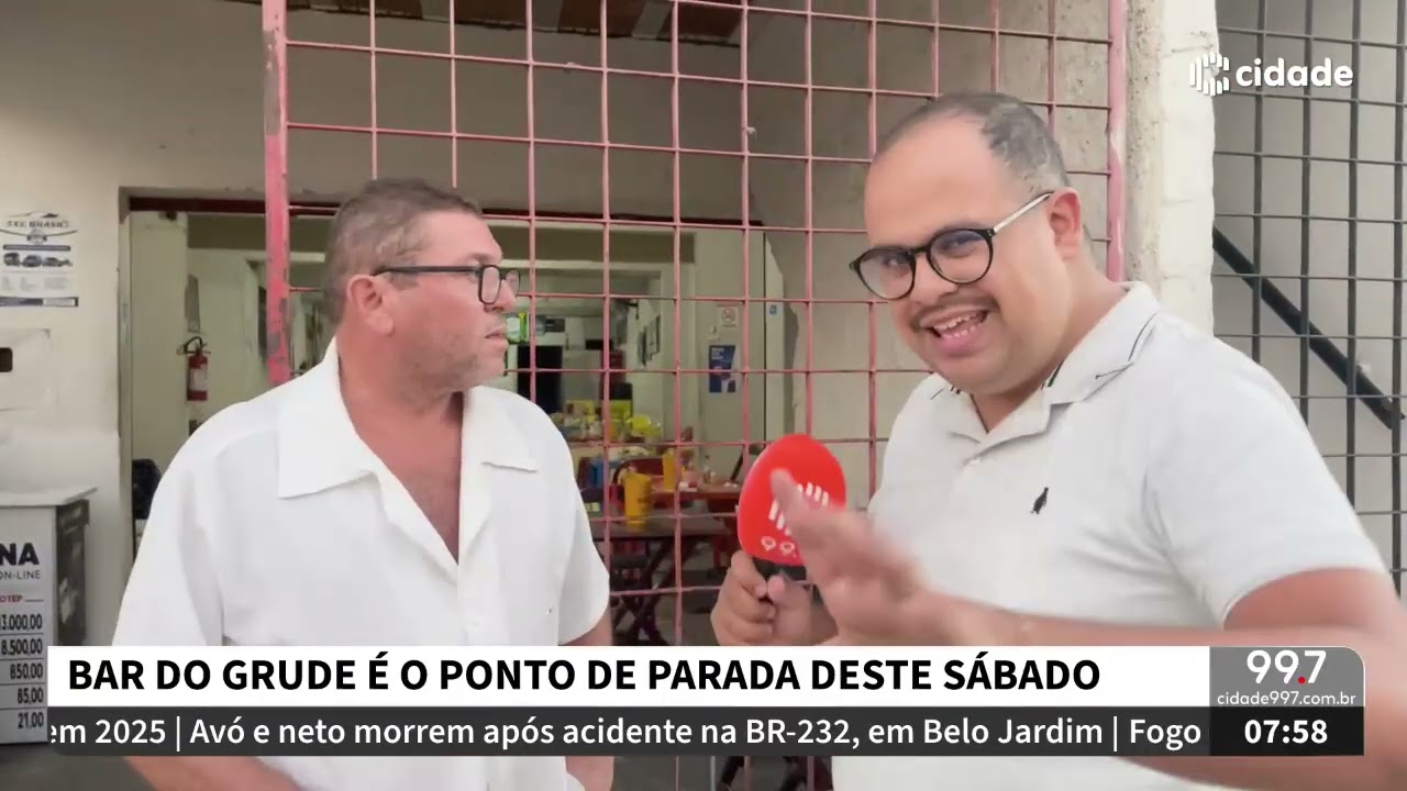 Manhã Cidade - 14.03.26 - Nos Bares da Cidade retorna ao 'Bar do Grude'