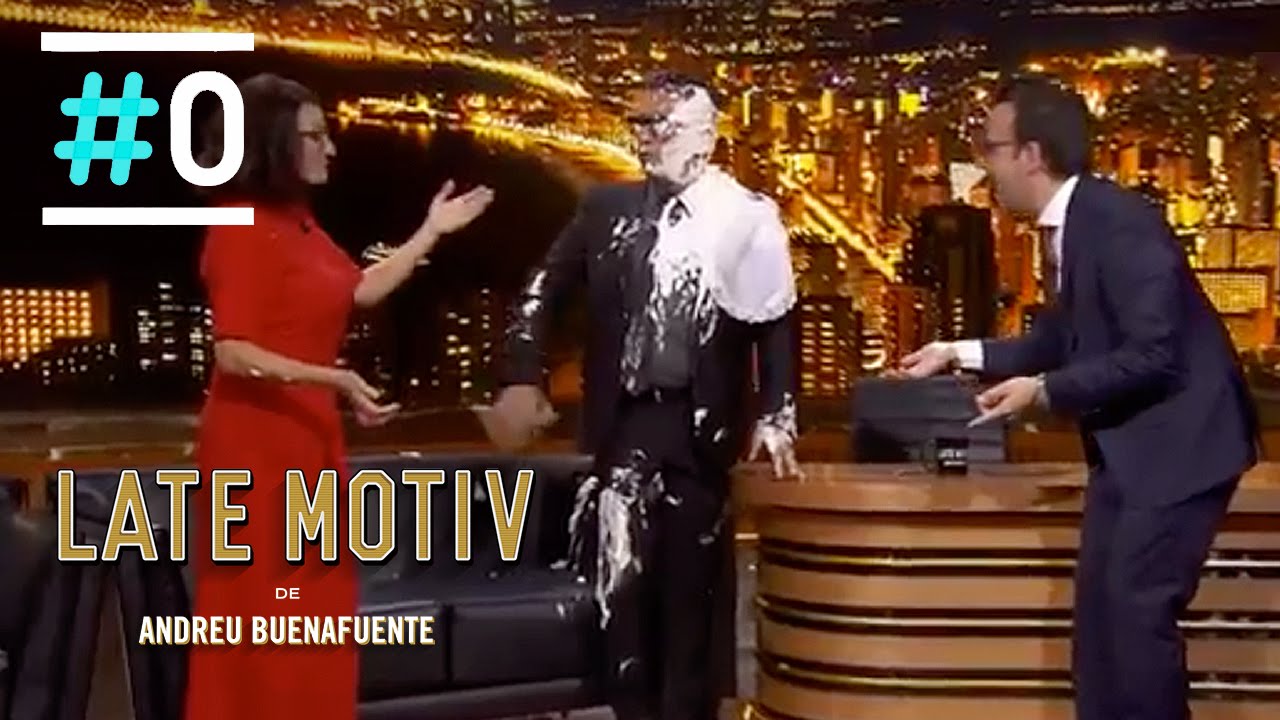 Late Motiv: Entrevista (con tartazo) a Ángel Llàcer #LateMotiv51 | #0