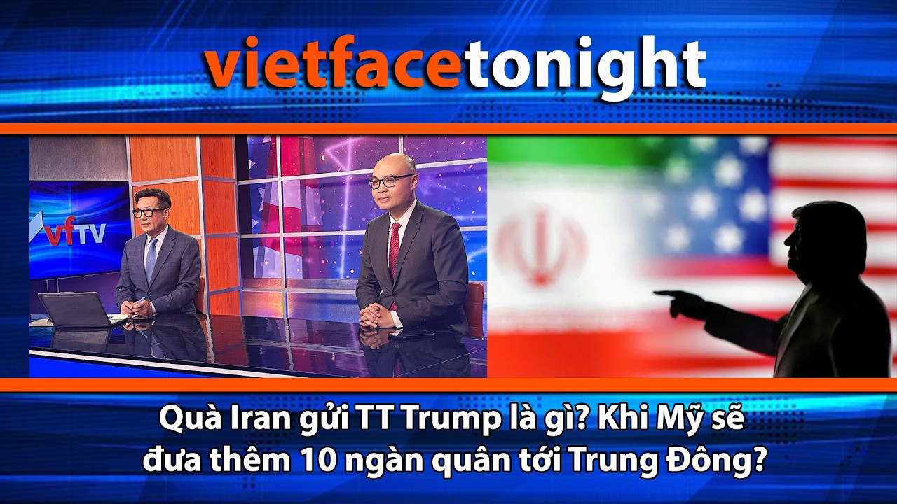 VF Tonight | Qu&agrave; Iran gửi TT Trump l&agrave; g&igrave;? Khi Mỹ sẽ đưa th&ecirc;m 10 ng&agrave;n qu&acirc;n tới Trung Đ&ocirc;ng? | 3/26/26