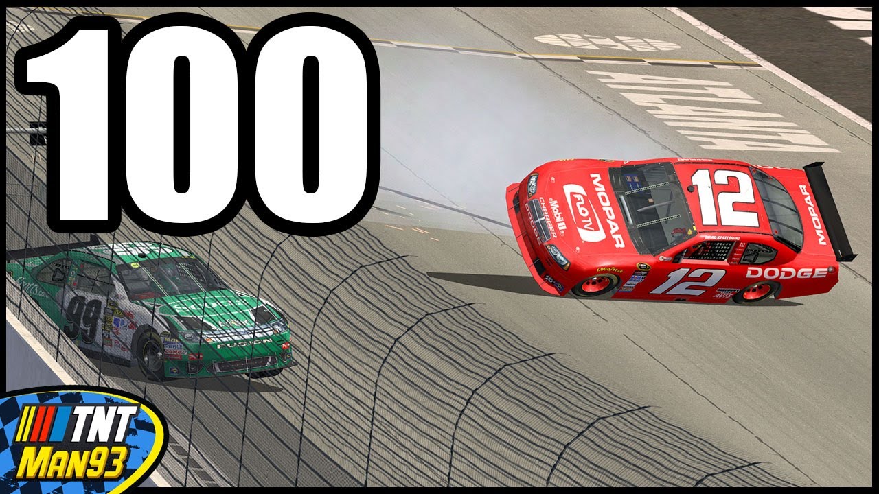 100 забавных способов перевернуть машину в NASCAR (часть 3)