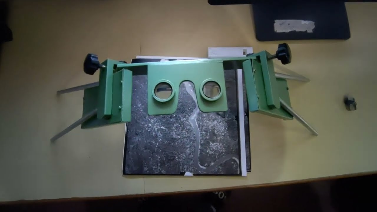 Stereoscopic Parallax | Msc Geography | Remote sensing and GIS | Practical at Kashmir University