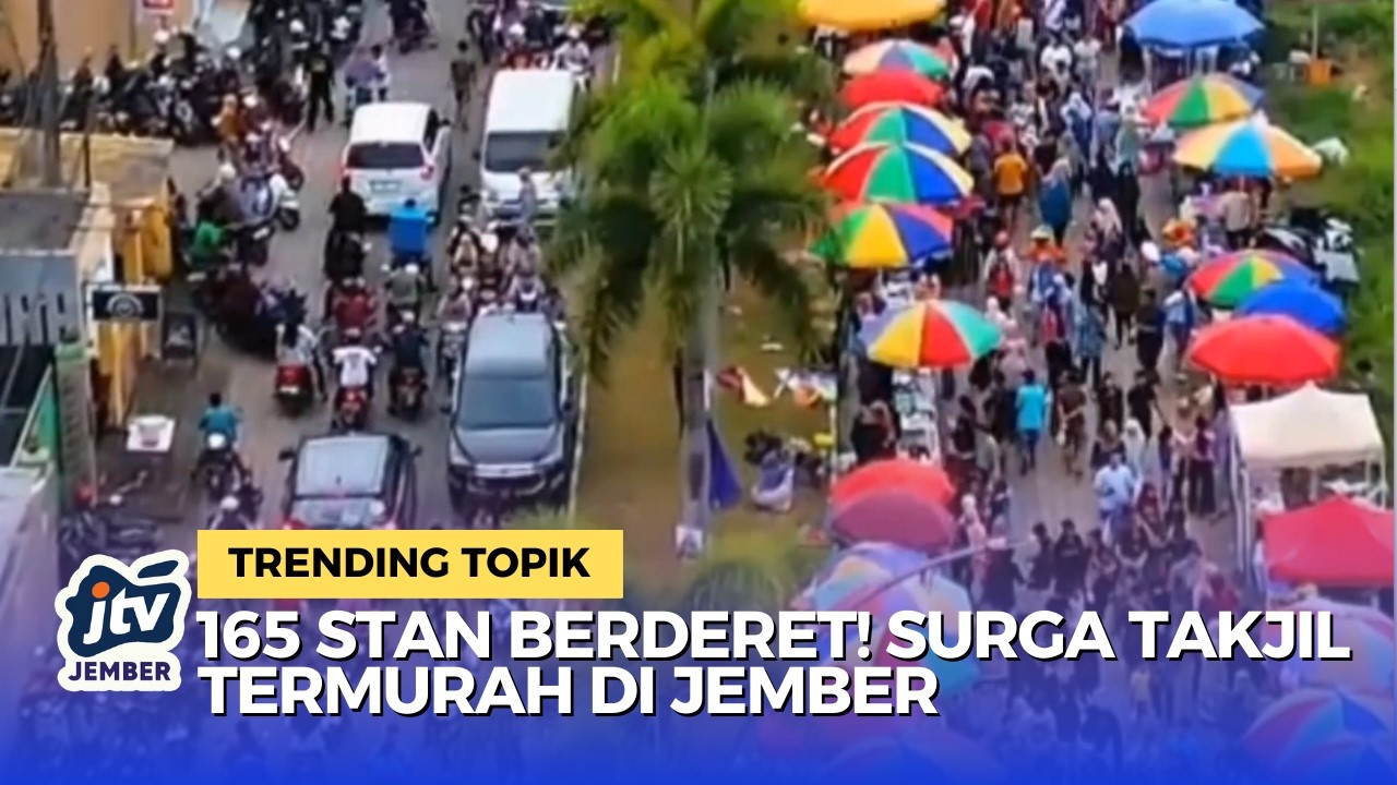 Cuma 2 Ribu Rupiah! Intip Keramaian 165 Stan Takjil di Bumi Tegal Besar