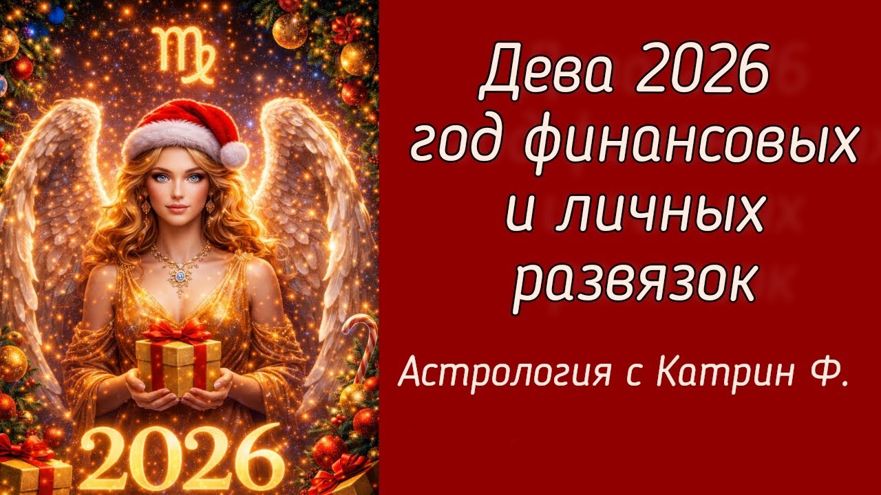 ♍ДЕВА 2026 ГОД💸 ФИНАНСОВЫХ И 👨‍❤️‍👨ЛИЧНЫХ РАЗВЯЗОК 🎄ПРОГНОЗ НА 2026 ГОД 🪐АСТРОЛОГИЯ С КАТРИН Ф💖